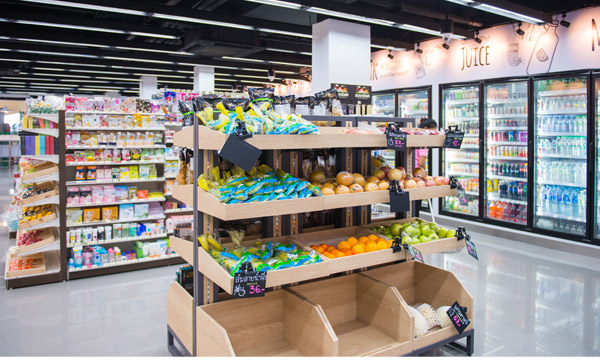 produce shelf