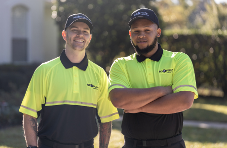 friendly final mile home delivery crew