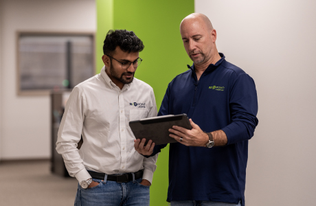 team members collaborating