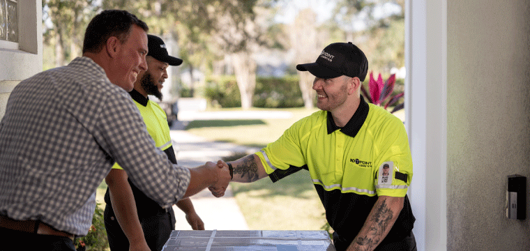 Delivery handshake - body