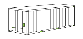 illustration of insulated container