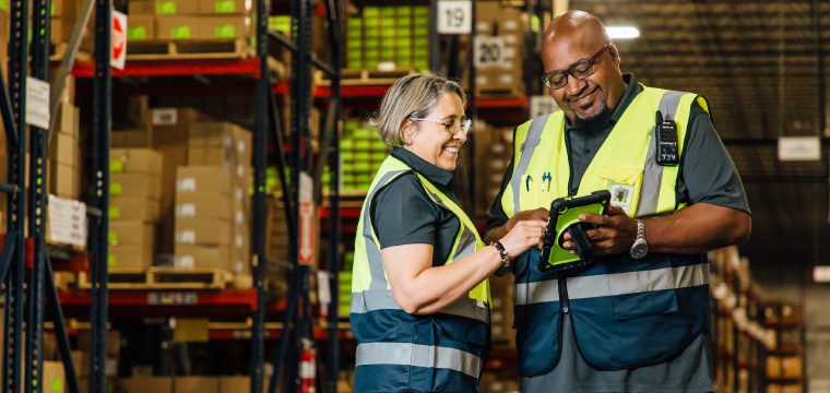 Warehouse workers